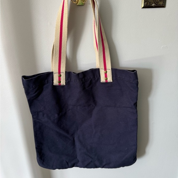 American Eagle Outfitters Dark Blue Tote with Red Details - Picture 2 of 2